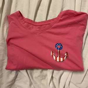 ‘merica crop tee
